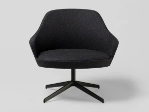 ENEA Кресло из ткани с 4 спицами и подлокотниками Kaiak