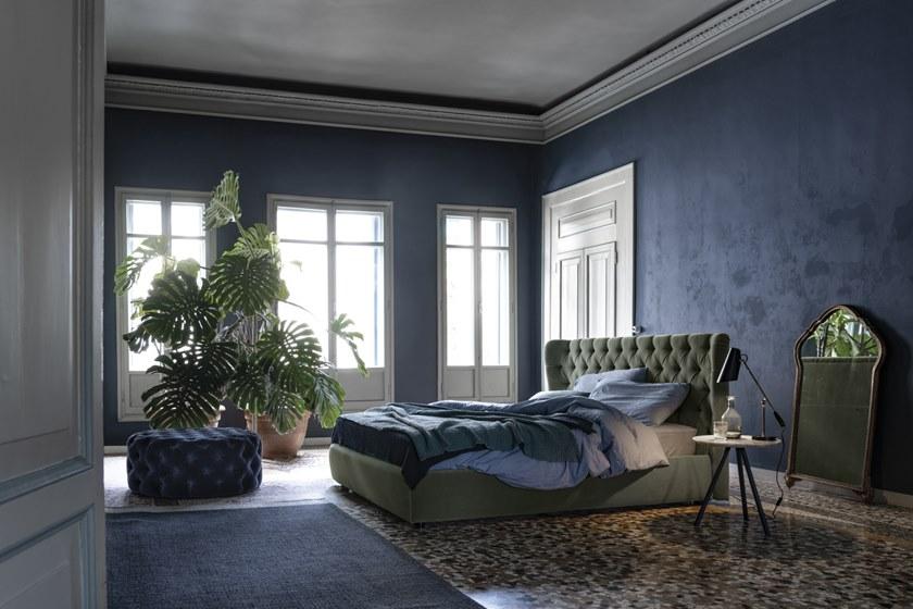 Bolzan Letti Кровать-контейнер с изголовьем капитоне Selene sun-id-1423296 - Вид №3