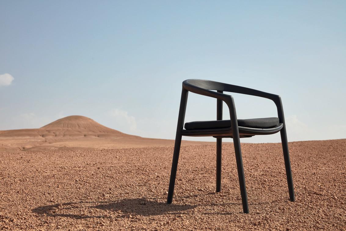 Табурет 47 teak nero Manutti Solid MNST04 - Вид №13