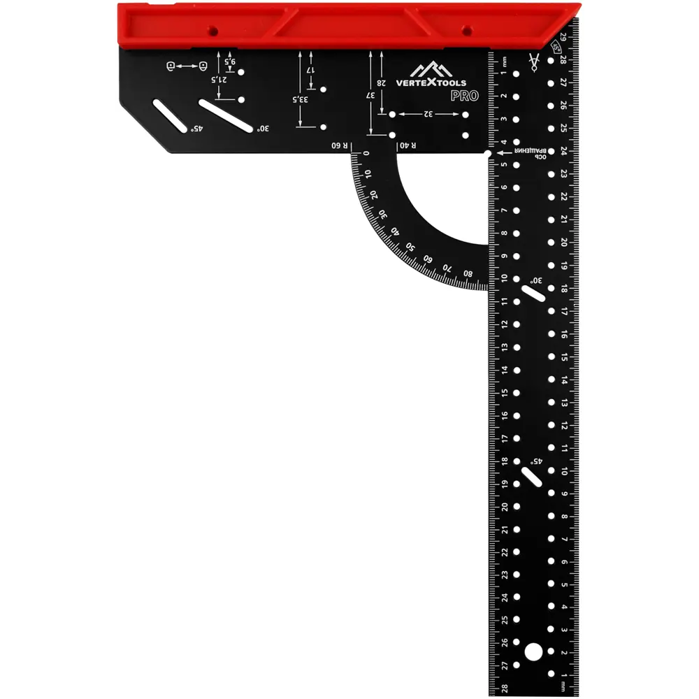 Угольник многофункциональный Vertextools 3046-15, 300 мм STLM-2141457