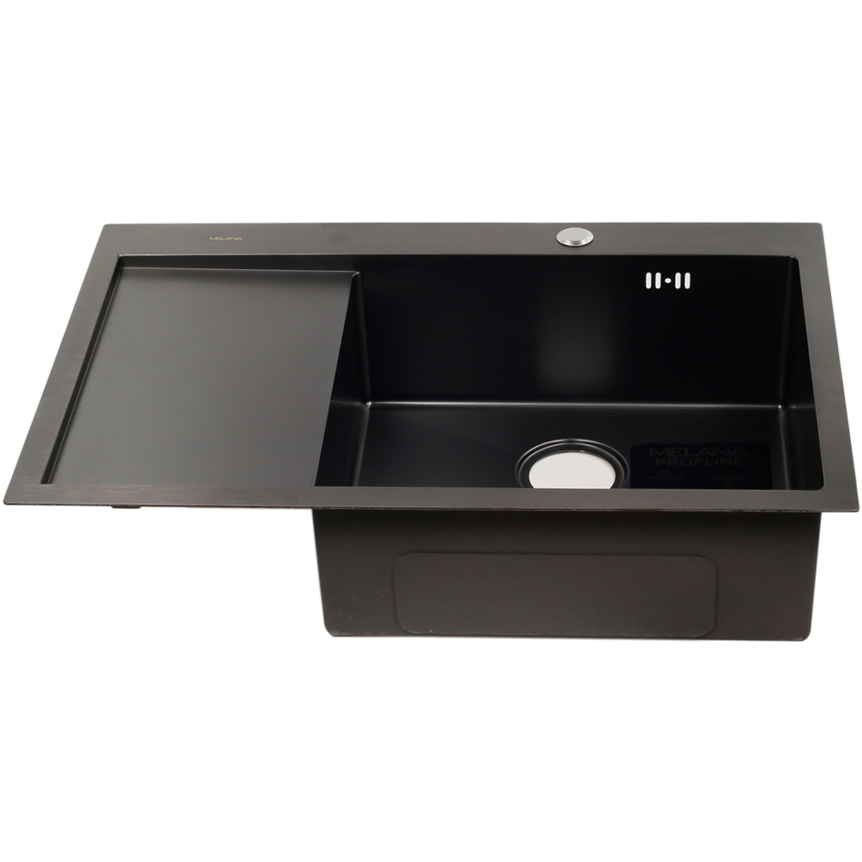 Мойка D7851HB-R MELANA ProfLine 3,0/220 ГРАФИТ врезная прямоугольная правая D7851HB-R D7851HB-R графит