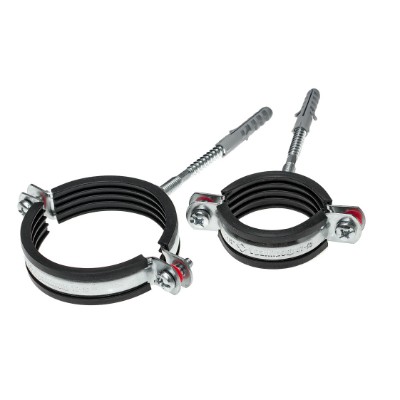 RUS.833.06 Кронштейн для труб стальной с резиновым уплотнением Valtec 1", 32–37 мм  - Вид №4