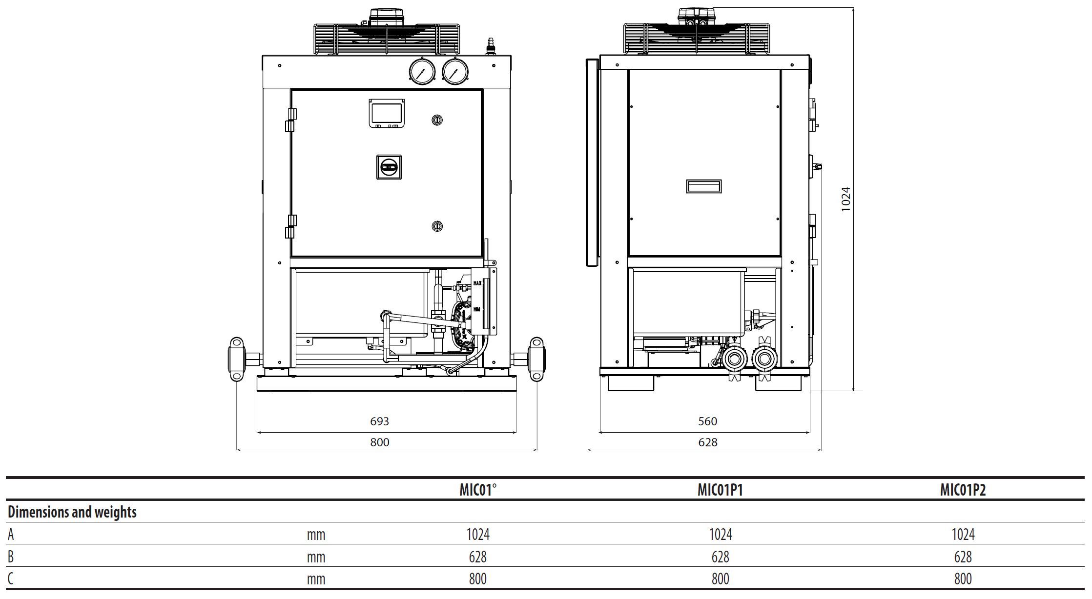 Воздушный охладитель AERMEC MIC ARCH-00057124 - Вид №2
