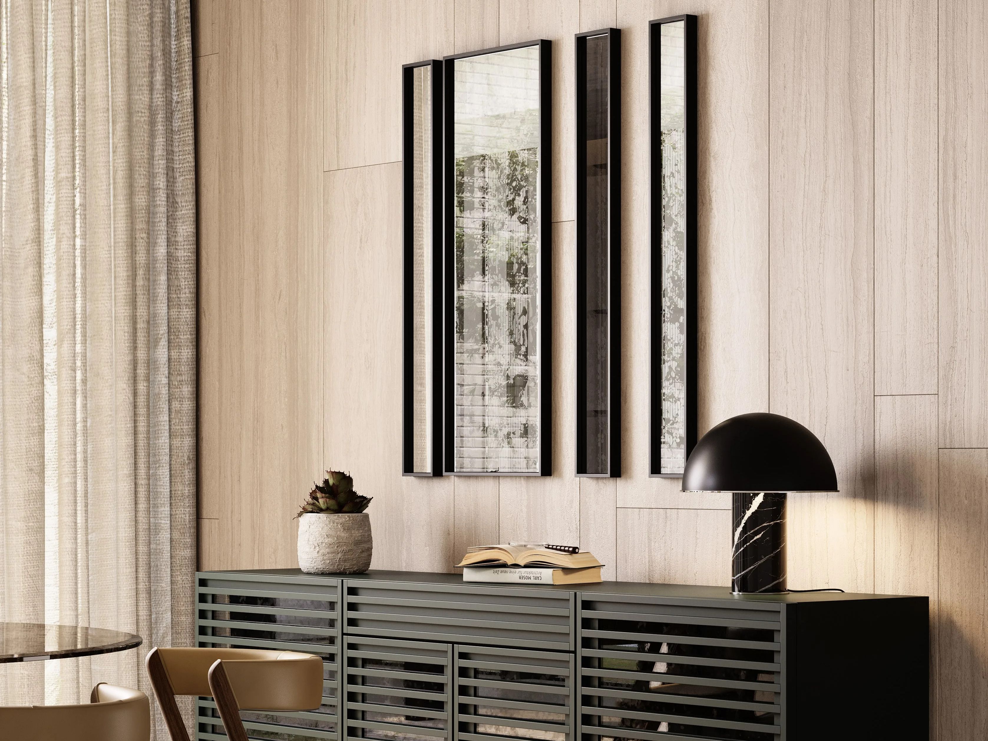 Прямоугольное настенное зеркало Laskasas RIO ARCH-00078301 - Вид №3