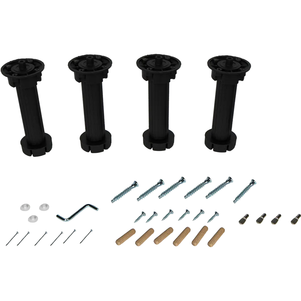 Колонка напольная 60x200x56 см, ЛДСП, цвет белый 18793467 STLM-2130003 DELINIA  - Вид №3