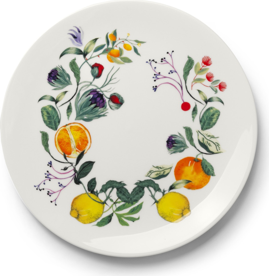 10639943 Dibbern Тарелка обеденная Dibbern "Райский сад" 28см Фарфор 