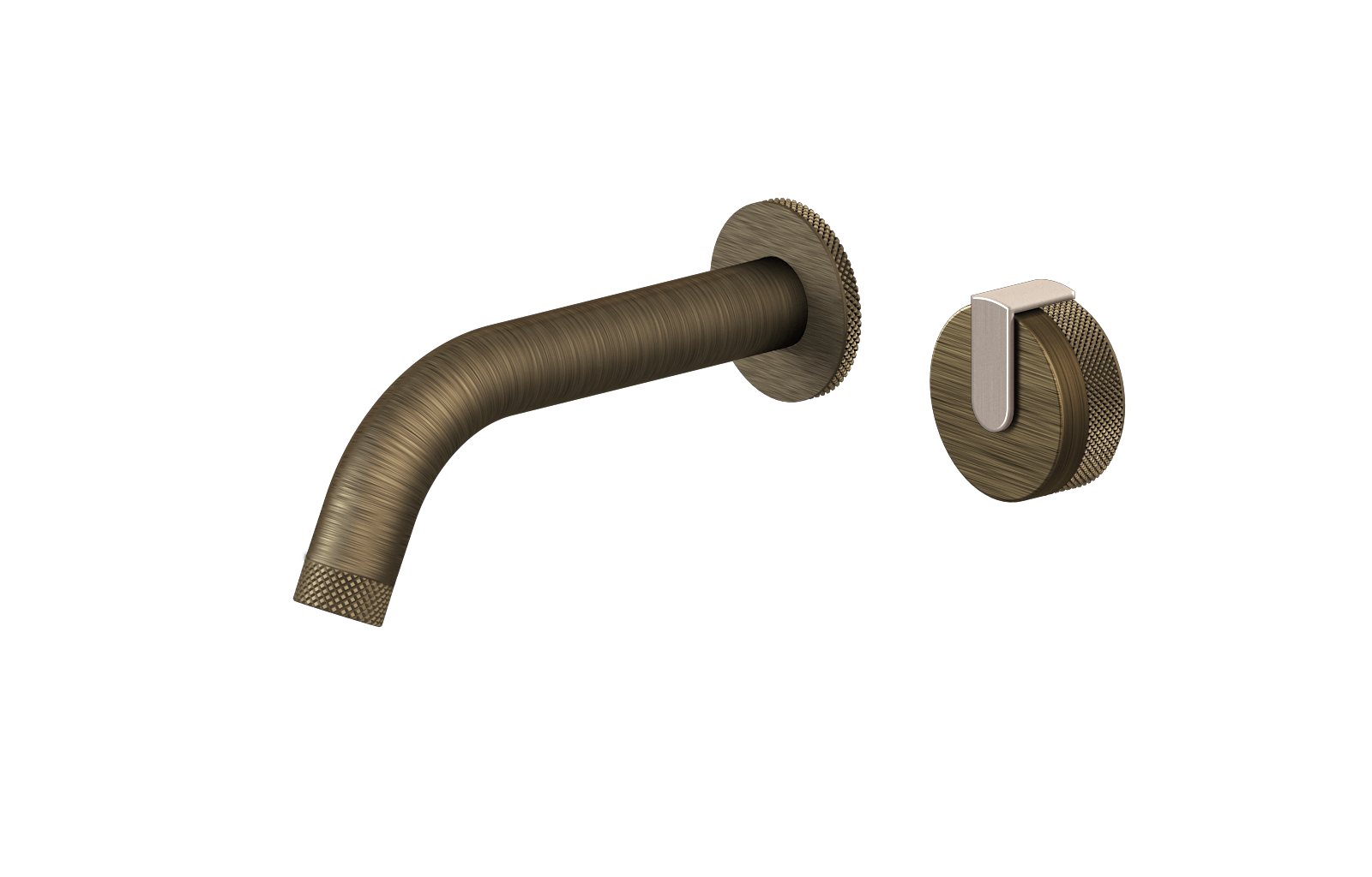 E-11535-R1VBB-L1SN-VBB Настенный прогрессивный смеситель скрытого монтажа для раковины GRAFF MOD+