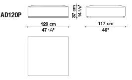 Диван-кресло из ткани Andy '13 Santreyd sun-id-1480652 - Вид №13