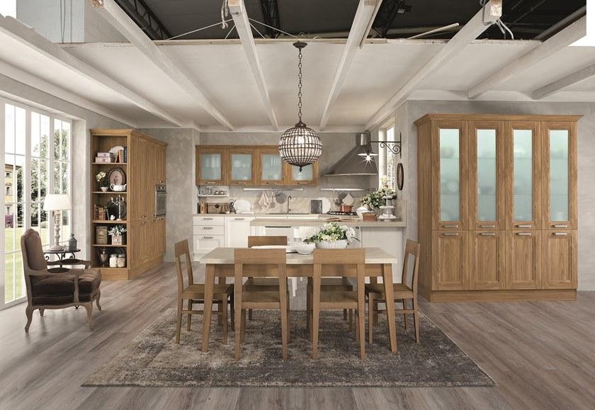 Febal Casa Модульная кухня с ручками с полуостровом sun-id-1464476 - Вид №3