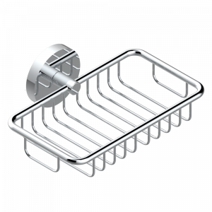 G9A-620 Мыльница-сетка с фланцем 160 x 95 мм Thg-paris System métal lisse Хром