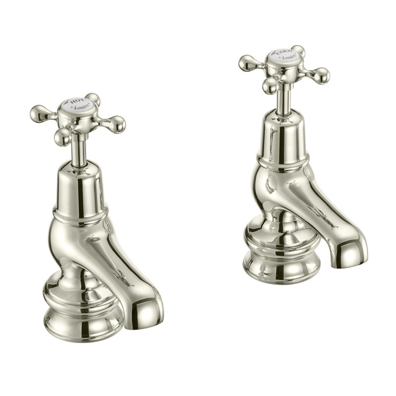 Burlington Кран для бассейна Claremont Regent 3 " Полный оборот с черным акцентом в Chrome CLR1 BLA  - Вид №4