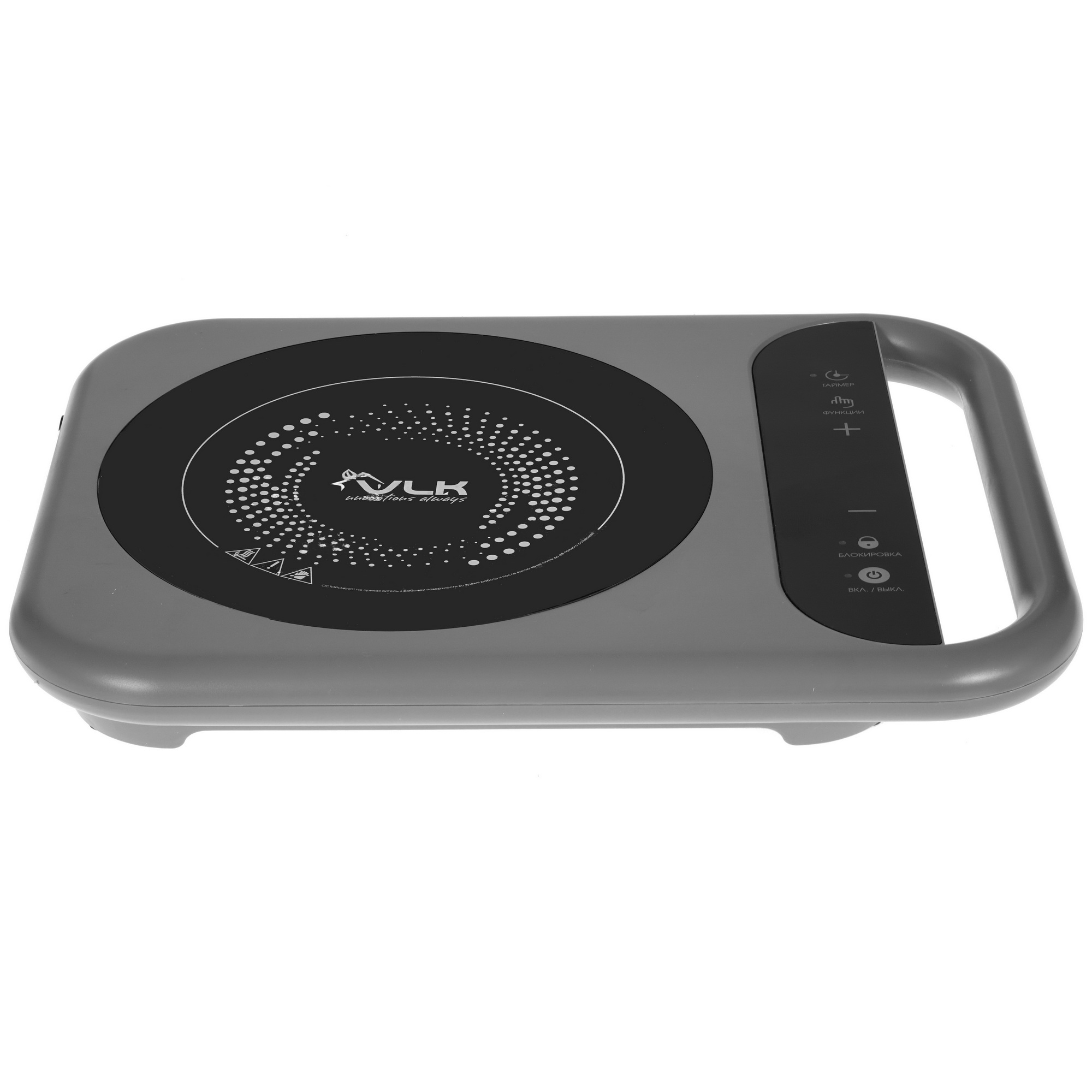 5334247 Плита компактная электрическая VLK Palermo 7727 серый STDN-0111922 - Вид №1