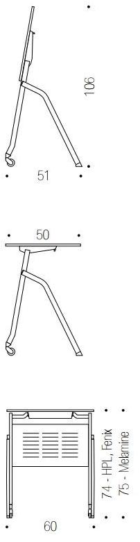 IBEBI Складная скамья на колесиках sun-id-1382617 - Вид №13