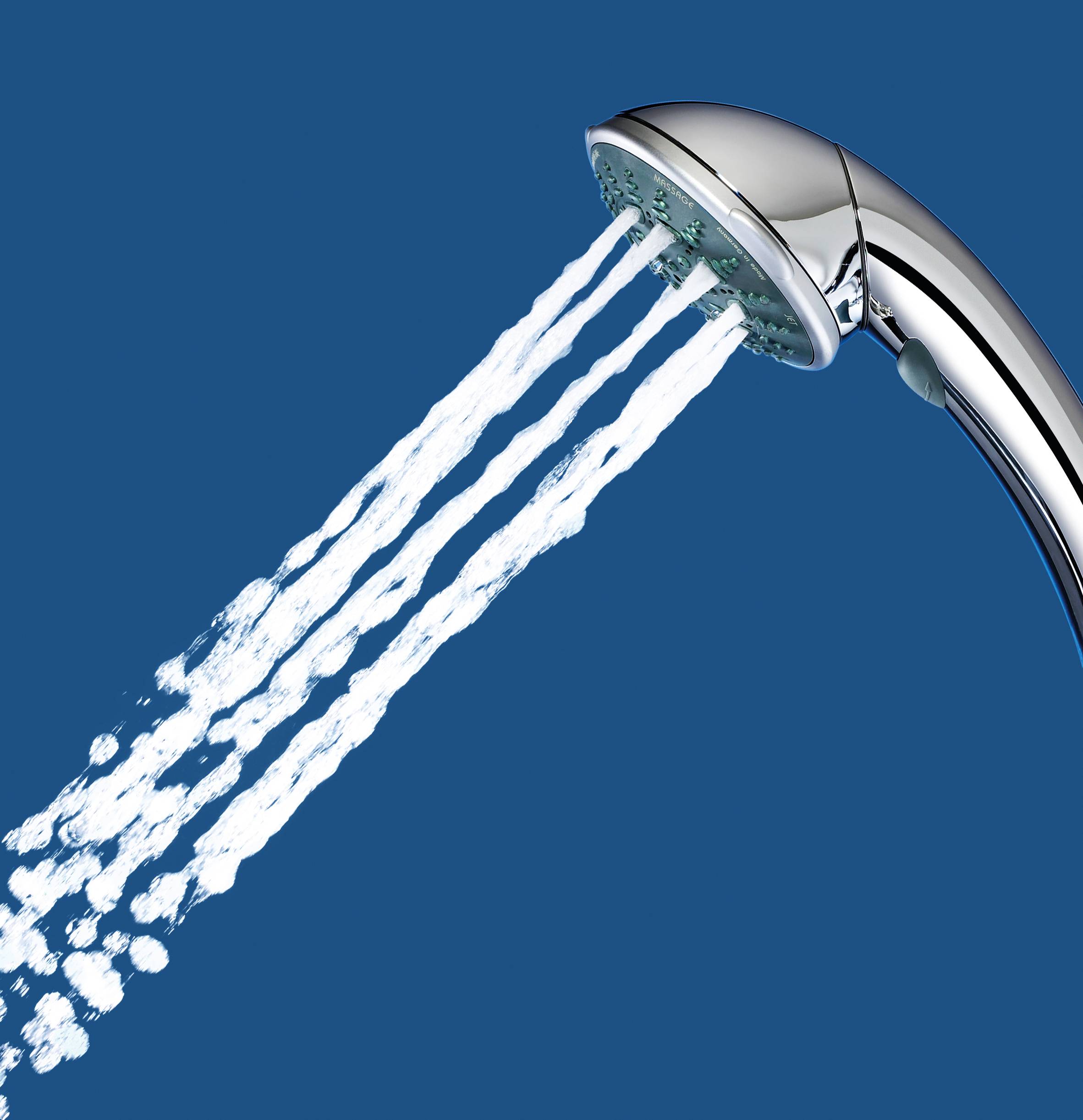 Ручной душ GROHE Movario (5 режимов) c поворотной головкой, хром (28393000) - Вид №7