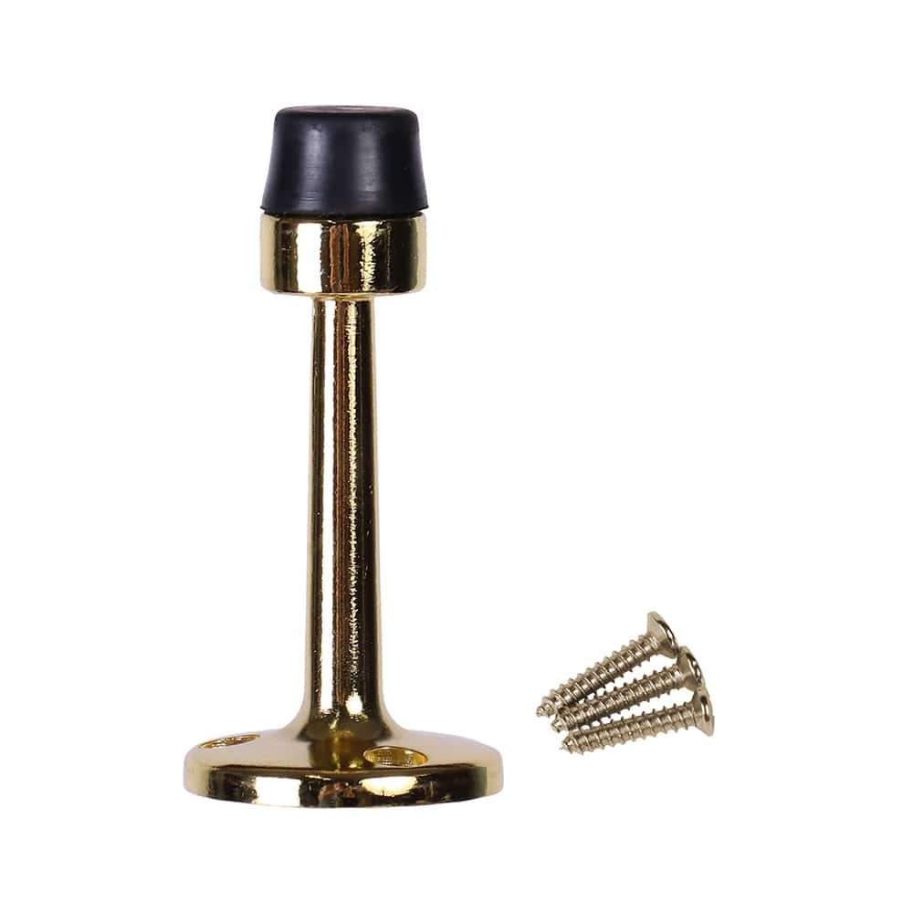 Дверной стопор простой , 35х35х75 мм, золото LJPS0046 Public Steel Россия  - Вид №2