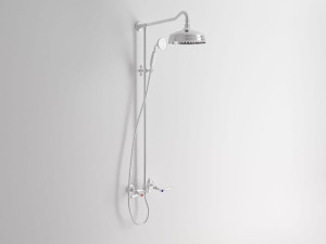 Настенная душевая колонна с ручным душем