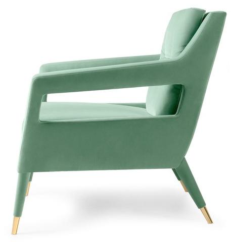 Munna Кресло с обивкой из бархата Time sun-id-1512098 - Вид №3