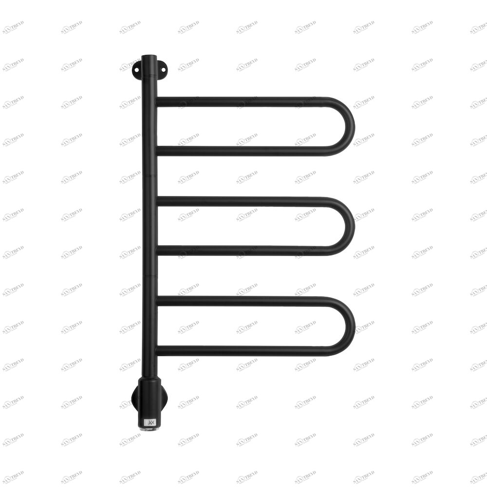 PAX 25-1031 Полотенцесушитель электрический Flex U 3/450 черный поворачиватьс моменто II ™ 