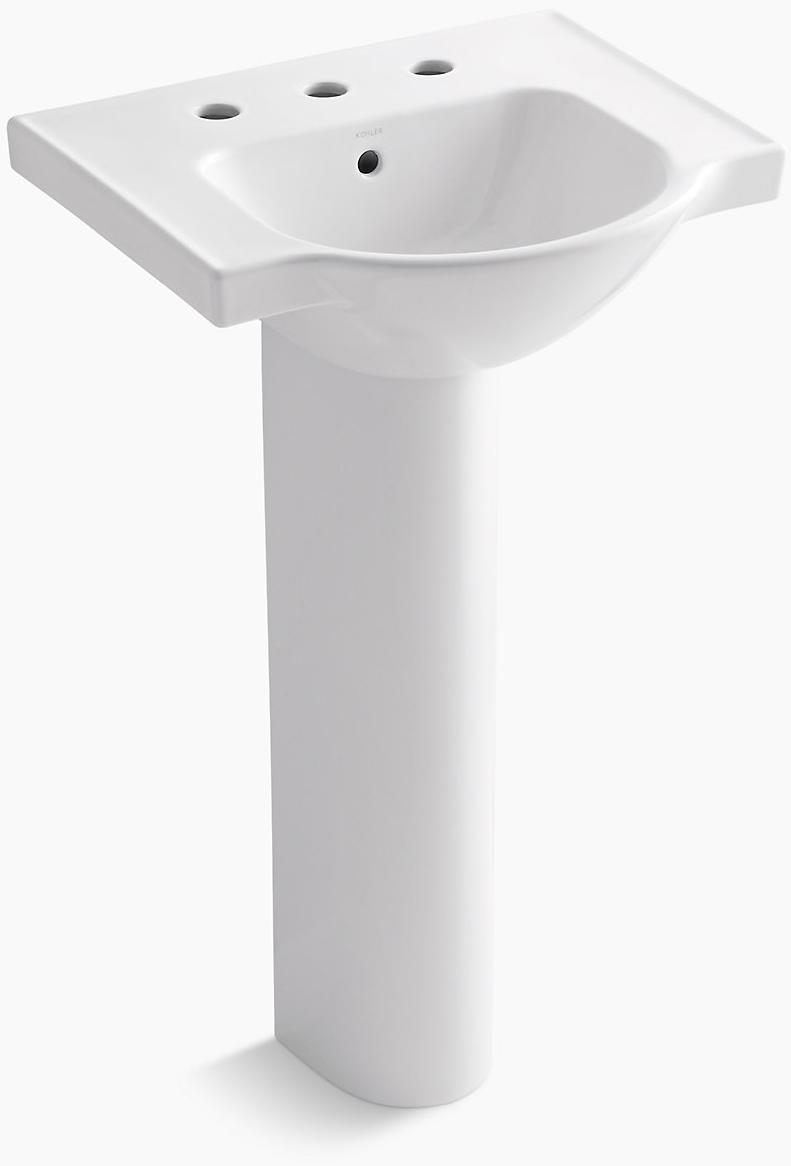 K-5265-8-95 Напольная раковина стоящая прямоугольная Kohler  - Вид №1