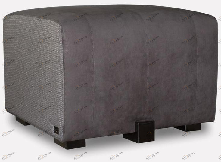 MORADA Квадратный кожаный пуф с обивкой Gonna Gonna ot