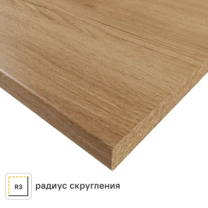 Столешница KONSENSA Верея 60x300x3.8 см ДСП цвет коричневый 89452046 STLM-2024918