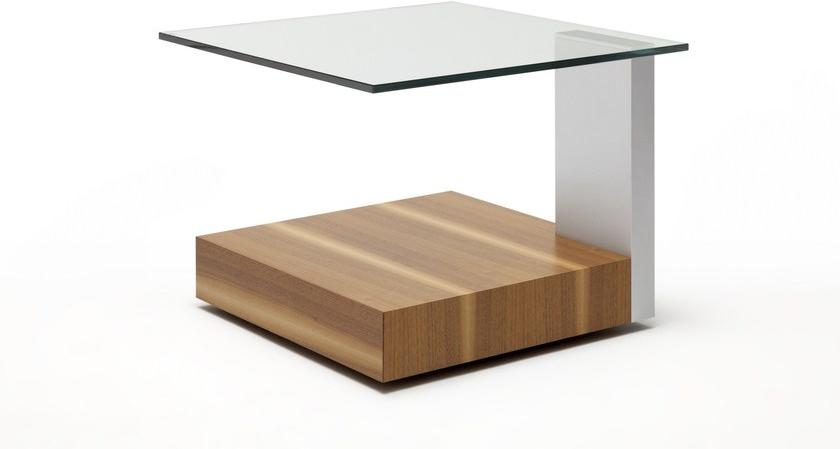 Rolf Benz Сервисный столик из дерева и стекла sun-id-1409911 - Вид №1