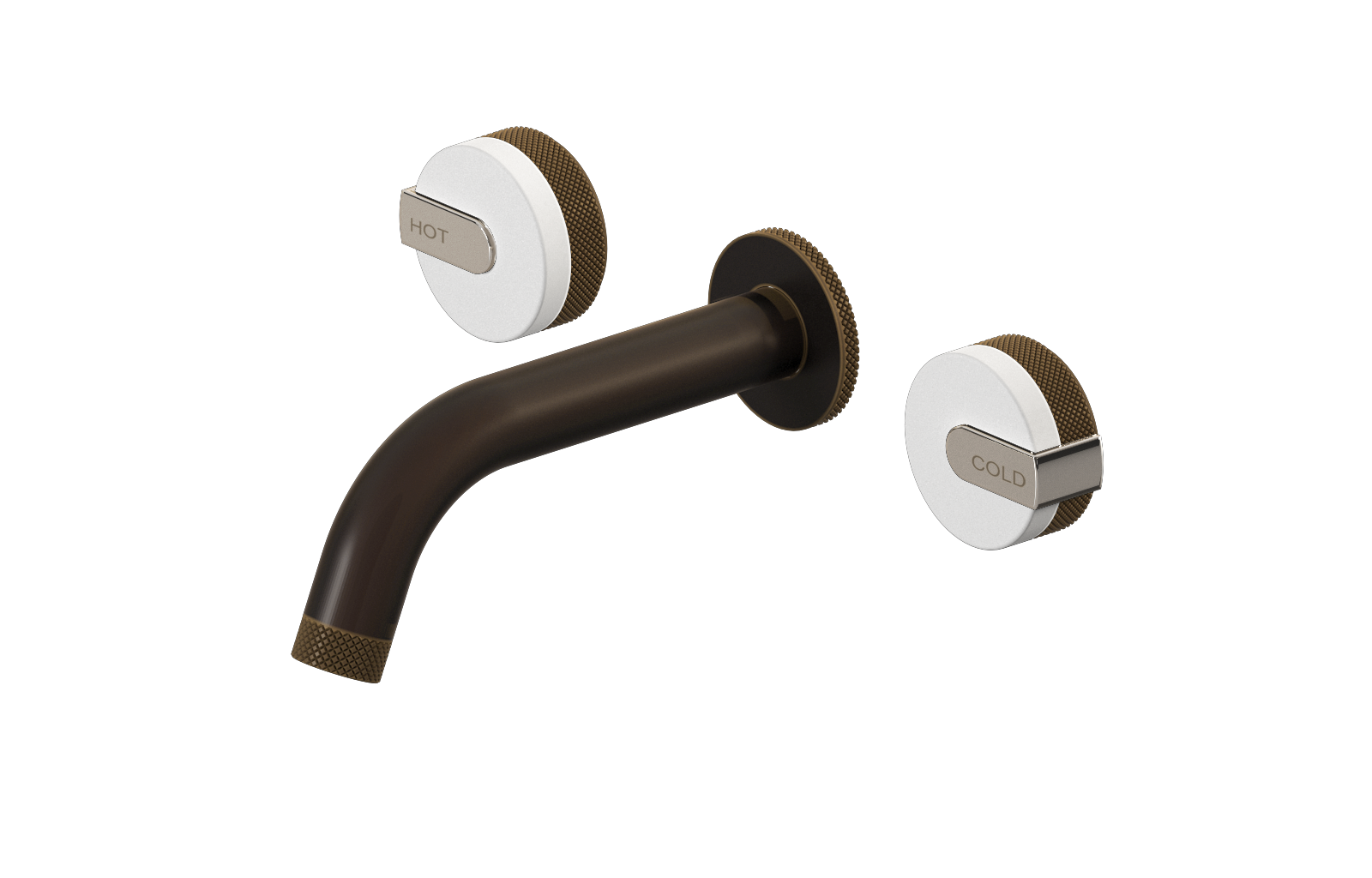 E-11530-R1WT-L1PN-OB Смеситель для умывальника из 19,1см носикем (внешняя часть) GRAFF MOD+