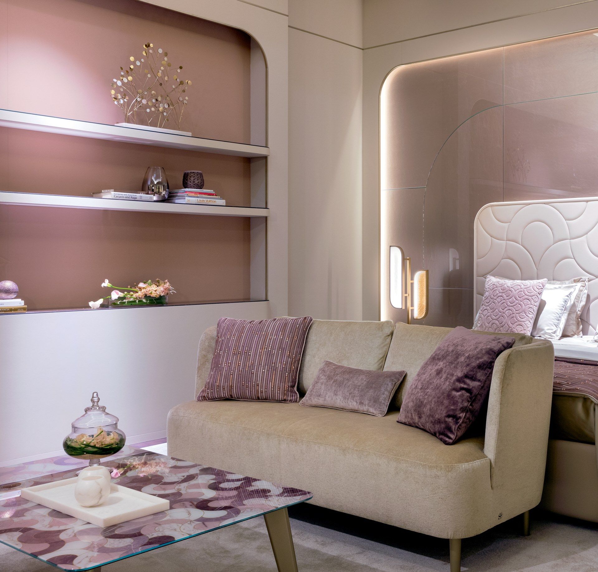 Прямоугольный стеклянный журнальный столик Sicis OWEN ARCH-00029371 - Вид №2