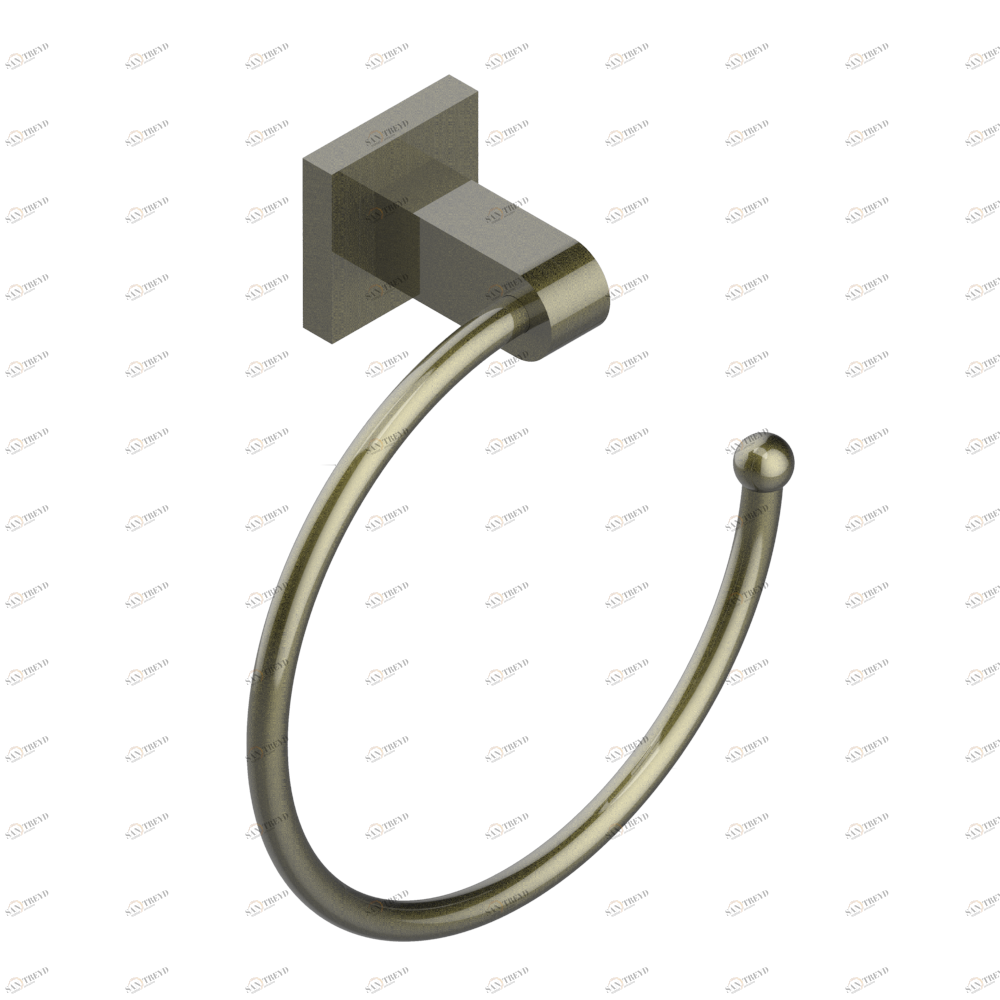 A6A-504N Полотенцедержатель-кольцо-Ø 180 мм одинарное Thg-paris Profil Бронза A6A-504N CAT.D