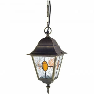 Уличный подвесной светильник 98х25х18 см черный Zagreb 1804-1P FAVOURITE ФОНАРЬ 00-3898698 Черный