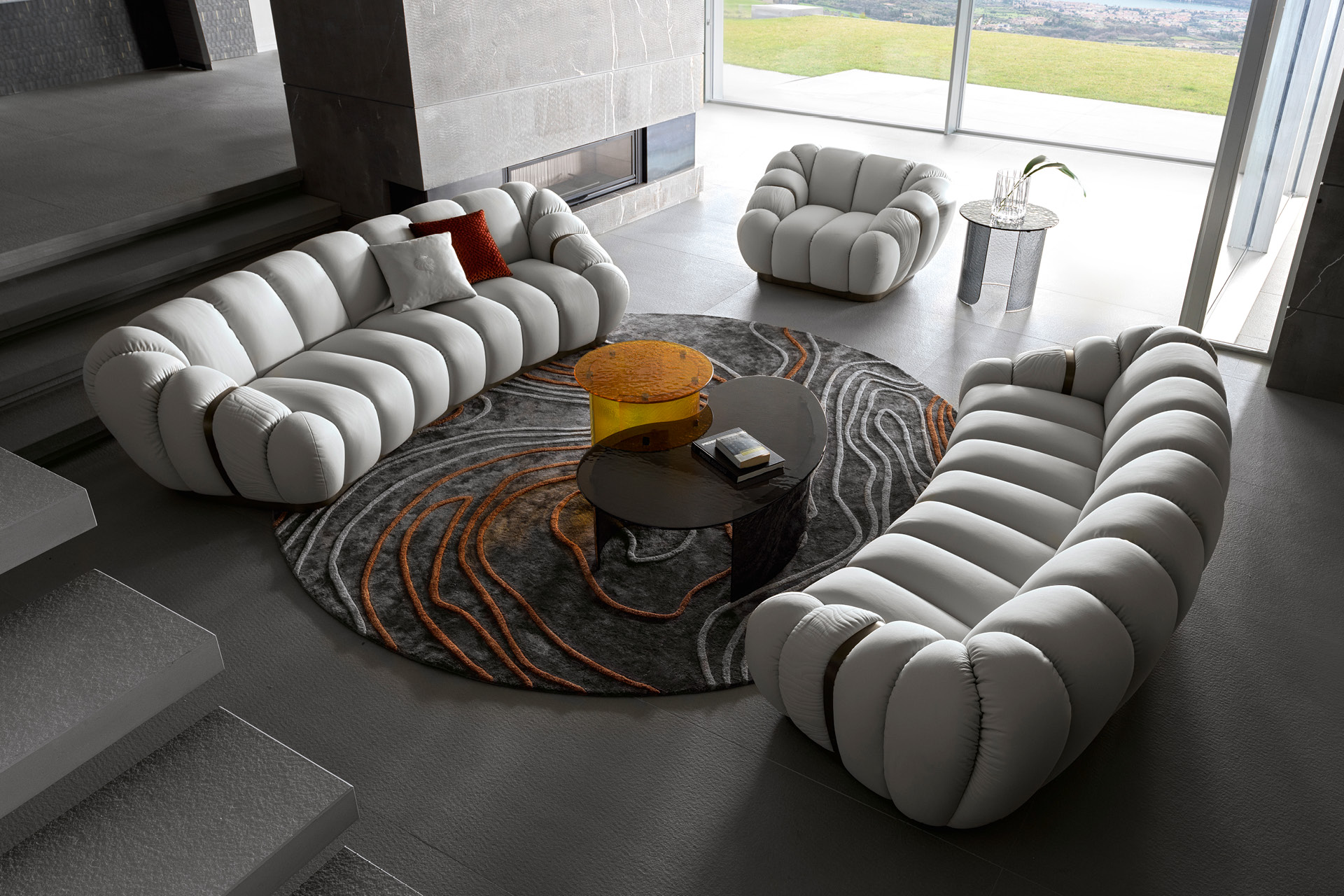 880/02 Trésor Закругленный диван - giorgio collection - Вид №4