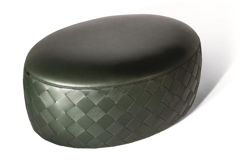 Poltrona Frau Овальный кожаный пуф La collezione - mobili e complementi sun-id-1393039 - Вид №2