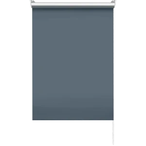 Штора рулонная блэкаут Эскар 50x160 см серо-синяя Denim 1 86792806 STLM-2012644