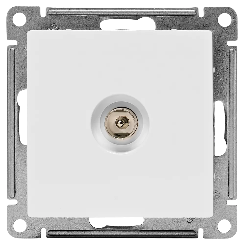 Розетка TV встраиваемая Systeme Electric Atlas Design ATN000193 цвет белый AtlasDesign STLM-2186169