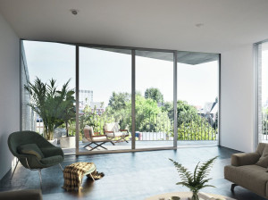 Aluminium patio door