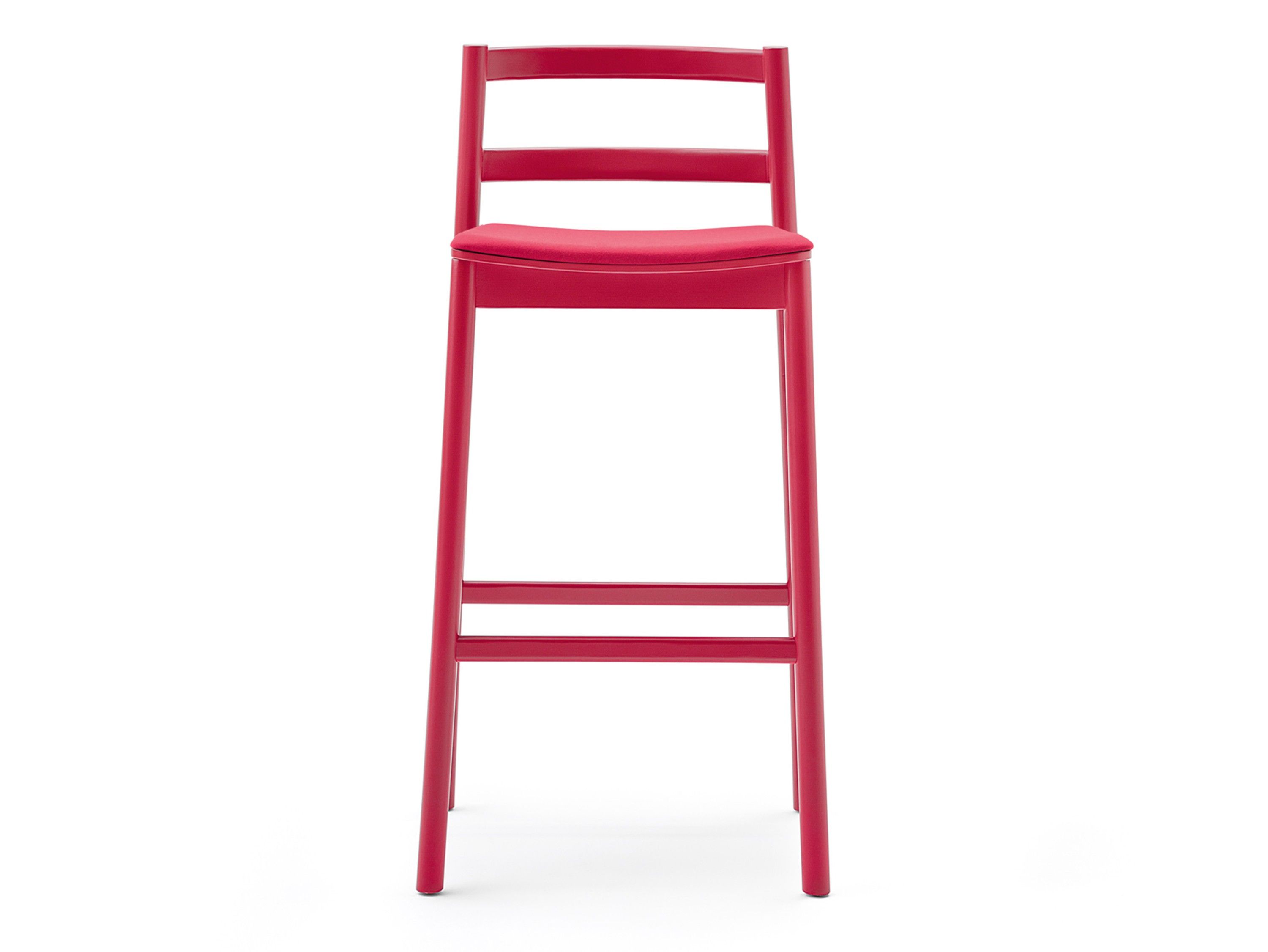 Высокий стул из бука с мягким сиденьем Billiani Load ARCH-00103502 - Вид №1