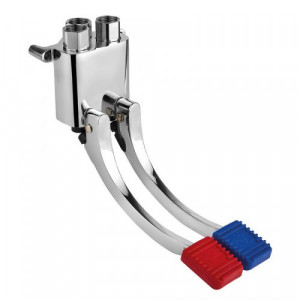 2068 Idral Настенный двухпедальный миксер