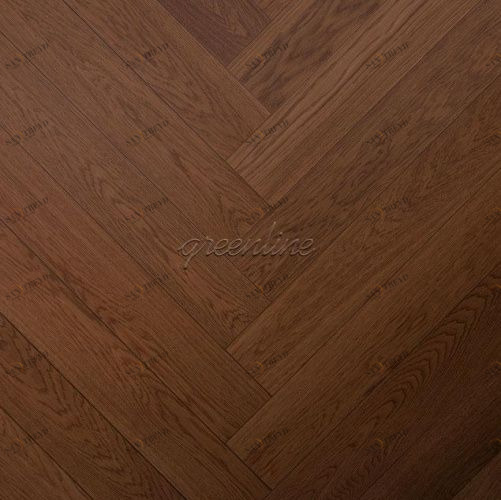 Паркет Ёлка GreenLine Мурано Дуб Натур с брашью (Текстурированная) 500х125 мм 1900200047