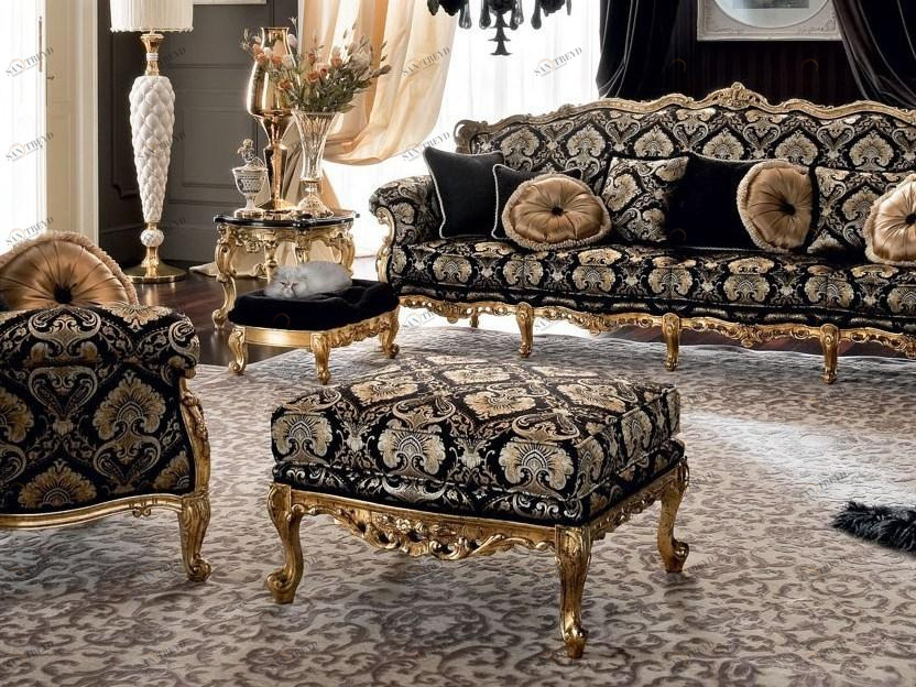 Modenese Gastone Пуф из ткани Casanova sun-id-1418716