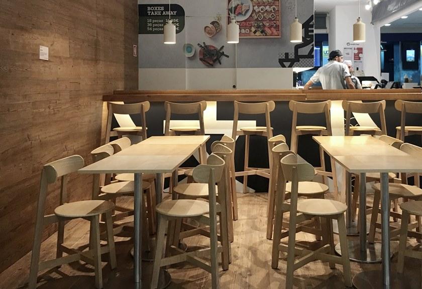 Branca Lisboa Барный стул высокий деревянный Roda sun-id-1403521 - Вид №4