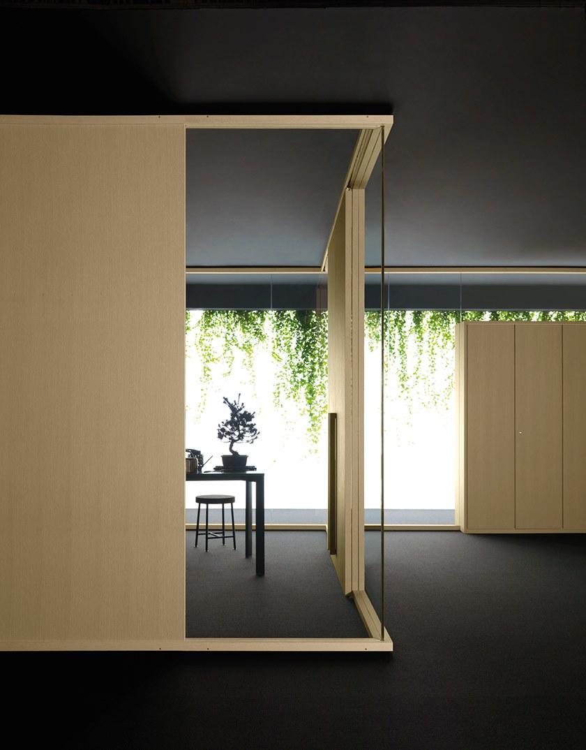 Citterio Мобильная стена из дерева и стекла для офиса sun-id-1513981 - Вид №14