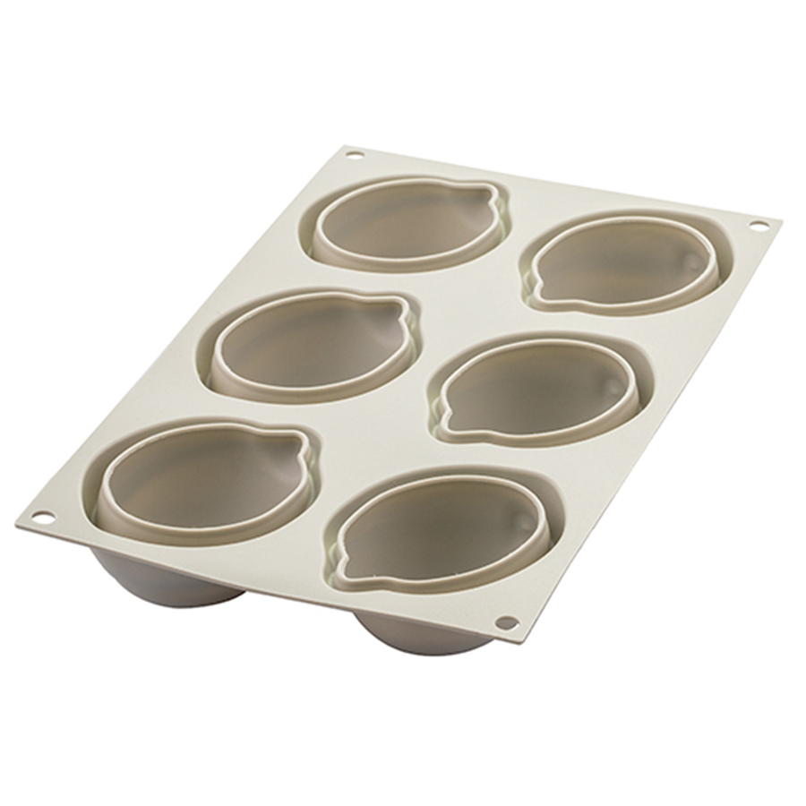 26.261.13.0065 Форма для приготовления пирожных delizia al limone силиконовая Silikomart  - Вид №3