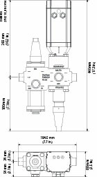 Danfoss ICF 15 — многофункциональные клапанные станции ICF 15-4-8 Клапан-регулятор универсальны 027L4532  - Вид №11