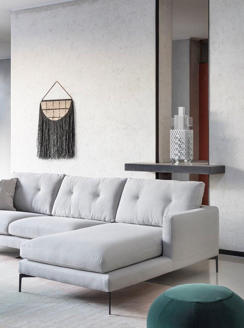 Saba Italia 3-х местный тканевый диван Essentiel sun-id-1382232 - Вид №8