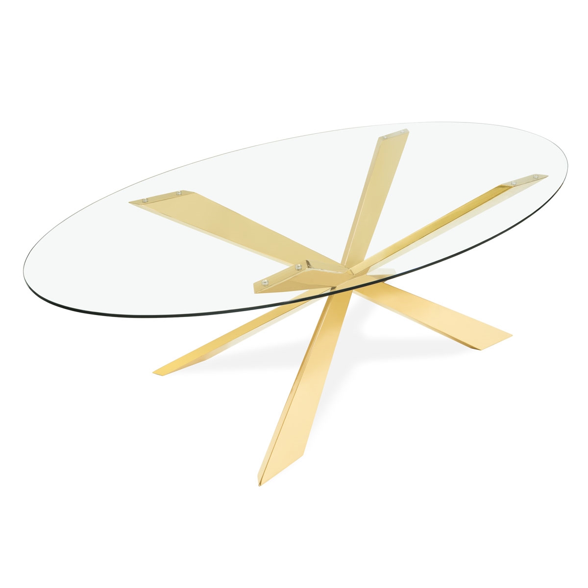 450250-01 ABHIKA ТАБЛИЦА ОВАЛИЯ H75 220X110 GOLD  - Вид №4