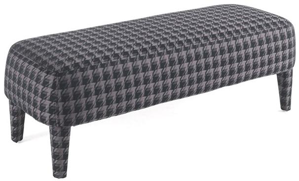 Gianfranco Ferré Home Мягкая скамья из ткани Mini Min.561.c - Вид №1