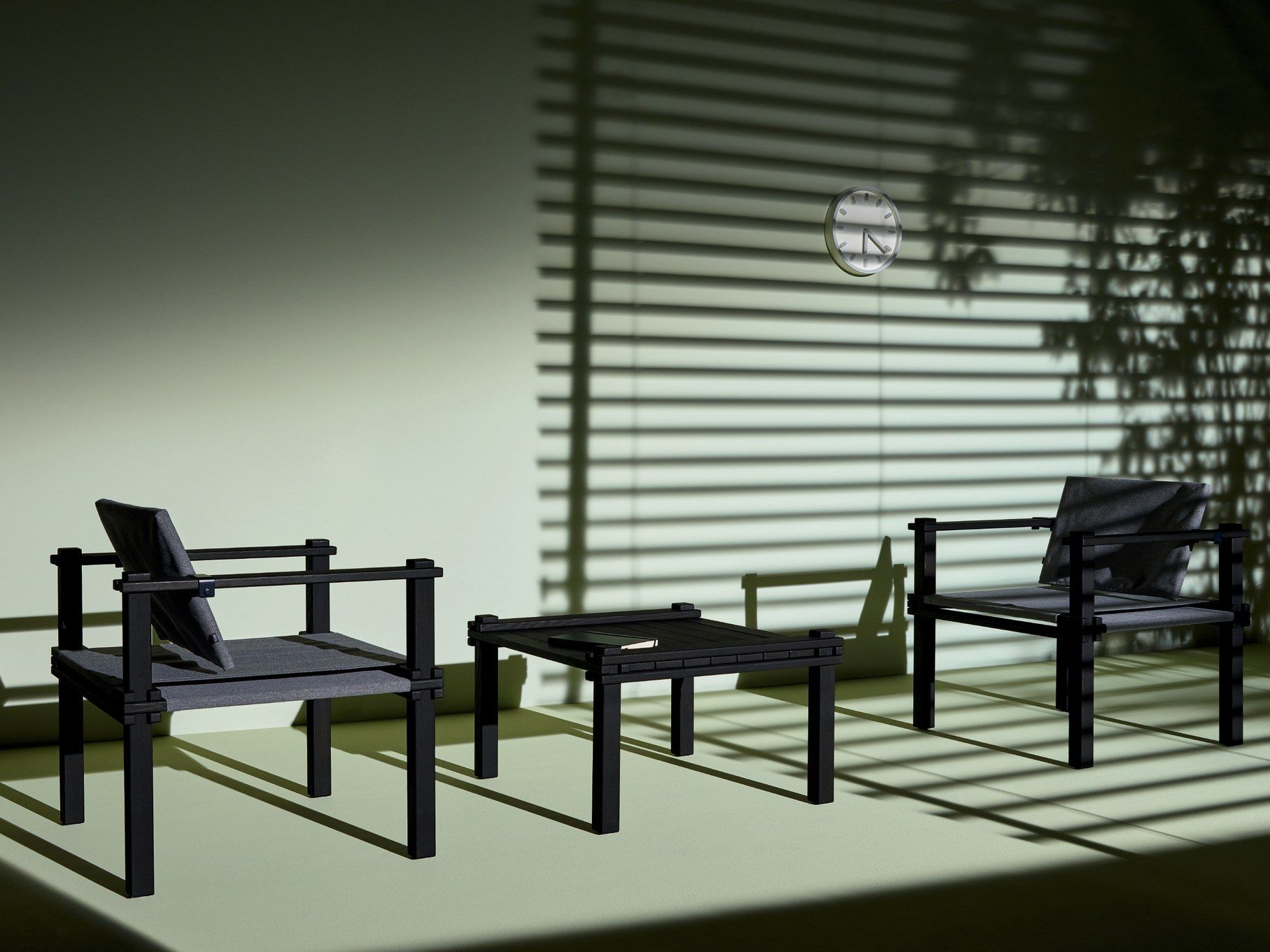 Квадратный садовый столик из массива дерева COR Farmer ARCH-00135596 - Вид №6