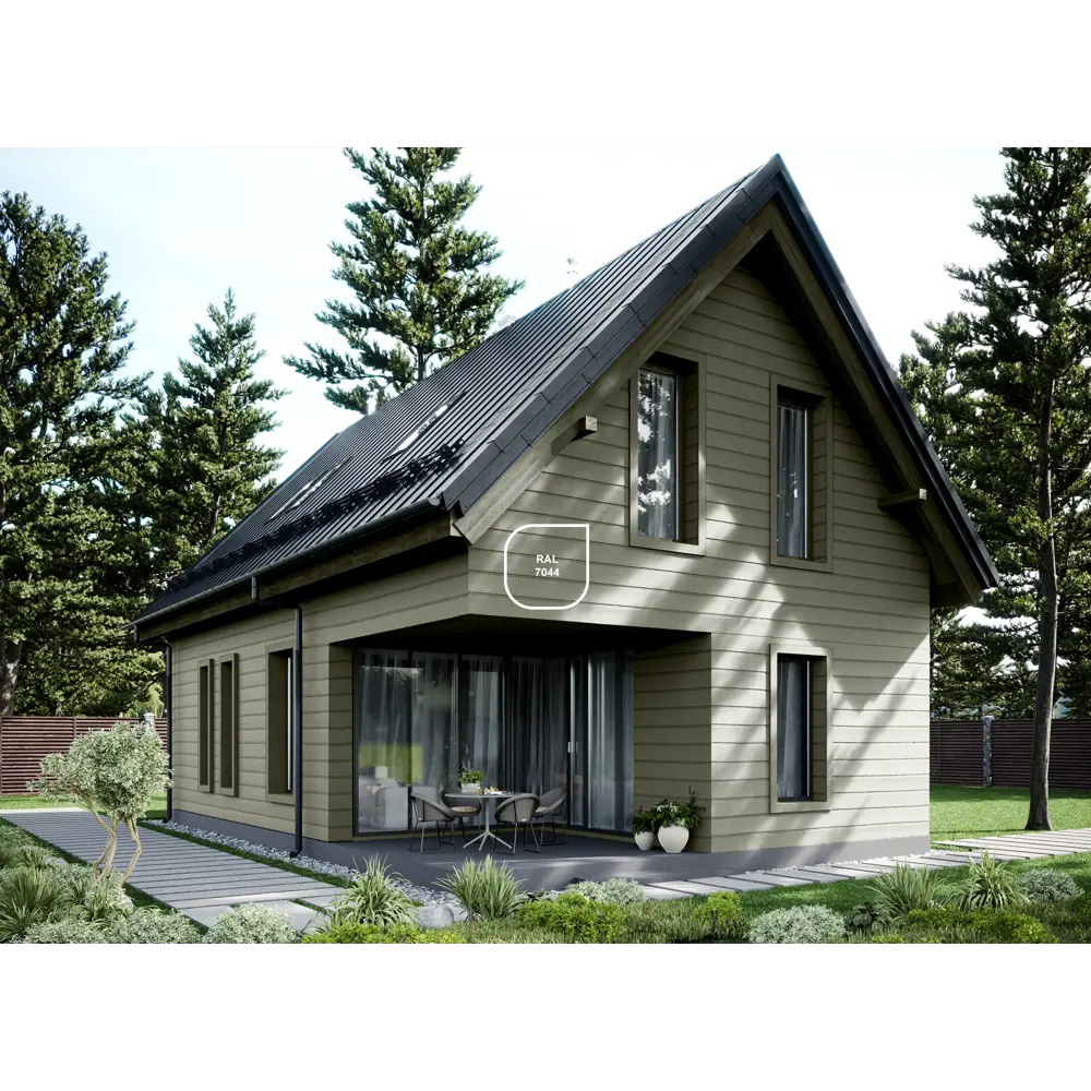 Фасадная краска ОРЕОЛ матовая белая база А 4.5 л для наружных работ 84439937 STLM-0050145 - Вид №5