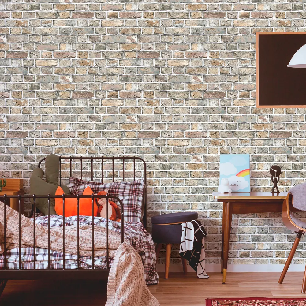 Флизелиновые обои ELYSIUM Лаки - элегантный коричневый для стильного интерьера 89346603 STLM-0821842 - Вид №3