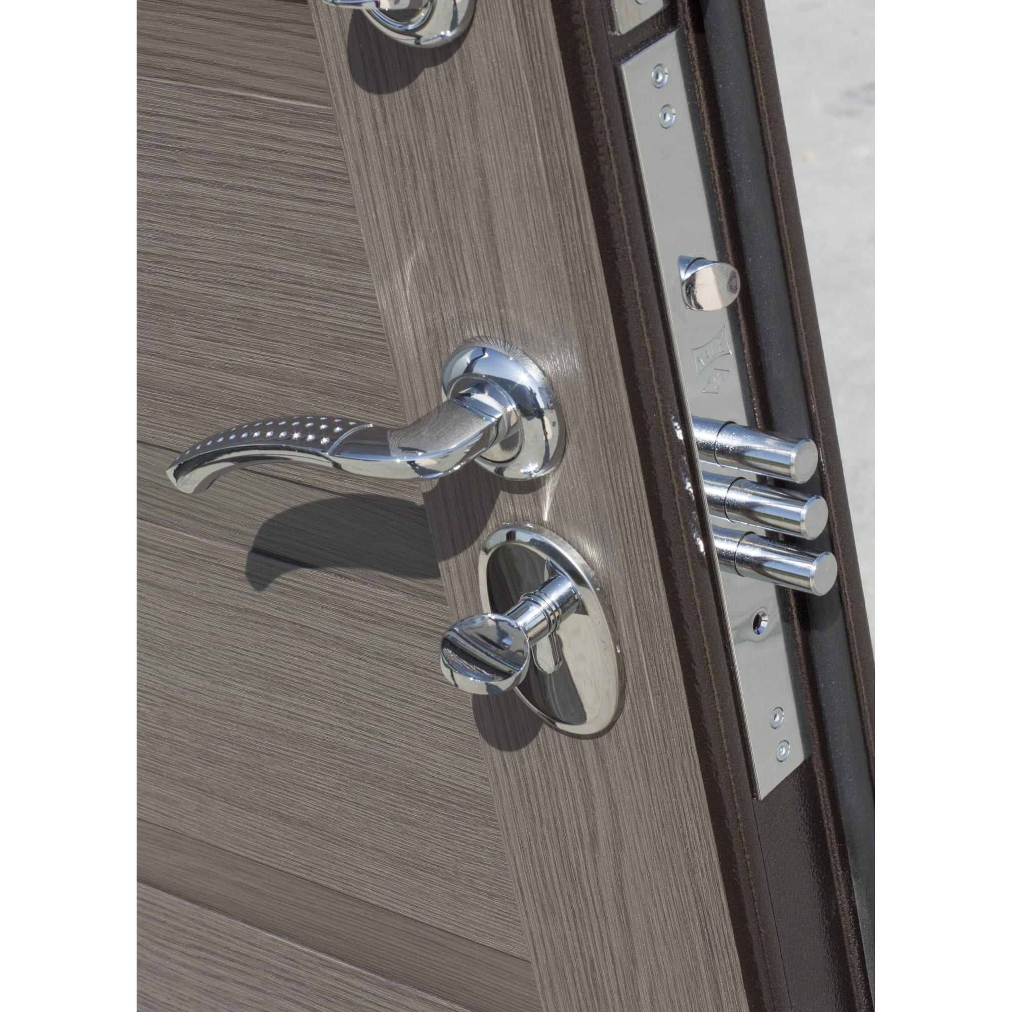 82120555 Дверь входная металлическая Ницца, 960 мм, левая, цвет грей царга Santreyd  - Вид №1